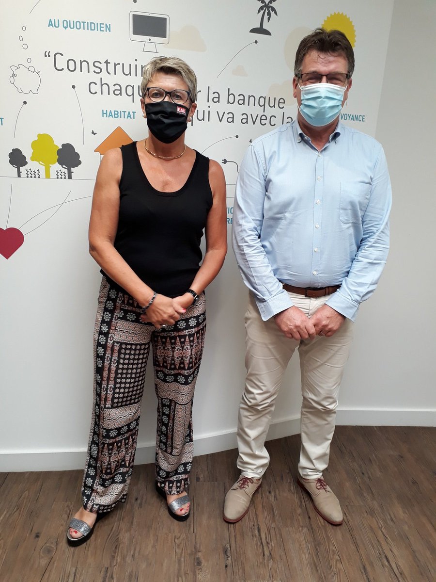 Bonne retraite Françoise et bienvenue à Patrick <a href="/WeAreArkea/">WAA|Actus</a> <a href="/CreditDd22/">Crédit Mutuel DD22</a>