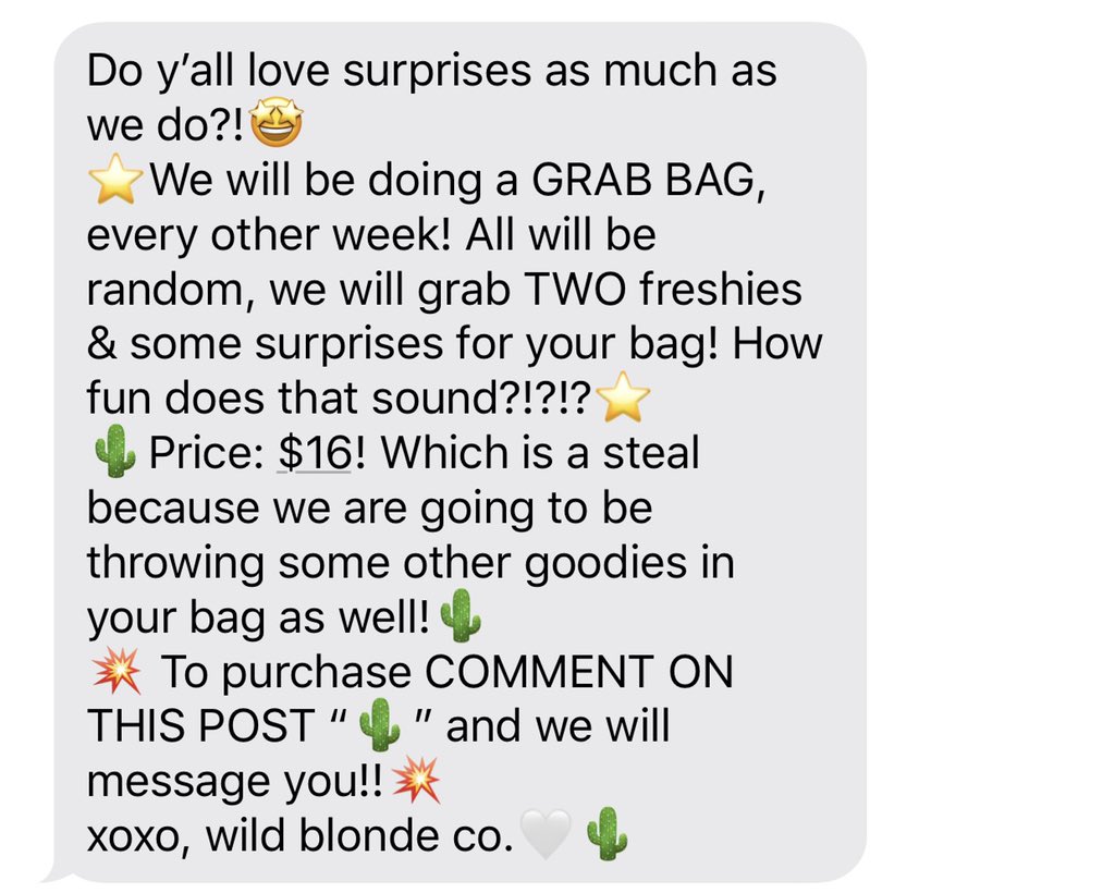 wildblondeco's tweet photo. Includes shipping (-: https://t.co/Tnf1jERPVI
