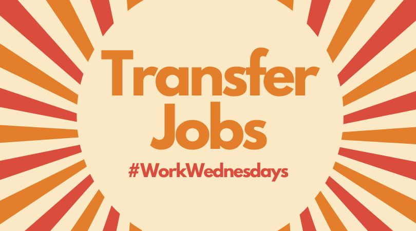 transferpride's tweet image. Happy #WorkWednesday! As the pandemic has put so many in search of employment, it's empowering to see so many schools looking for passionate people to work with the transfer community. Check out some amazing #transfercentric job opportunities here: tinyurl.com/tnworkwednesday