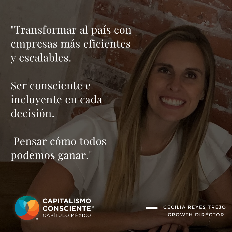 Soy Ceci y lidero el crecimiento de esta organización. Me encanta presenciar las decisiones conscientes que CEOs y Directivos toman en beneficio de todos los #stakeholders. 
Mañana presento a 3 personas en la fiesta virtual, accesos gratuitos 👉🏽 shorturl.at/xERZ1