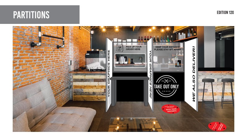 goDataflow's tweet photo. With many eateries beginning to reopen and taking new precautions for placing orders, Dataflow has you covered with personal ordering partitions! Keep your customers safe in style with our fully branded solutions.
#GoDataflow
.
https://t.co/Pd0HSQVbyf https://t.co/8it3Pq0HUX