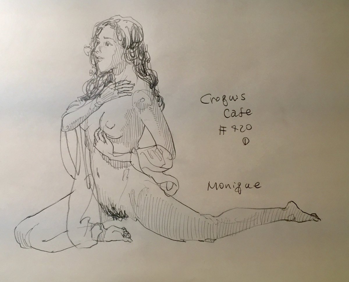 晩酌とクロッキー
Croquis cafe #419 
