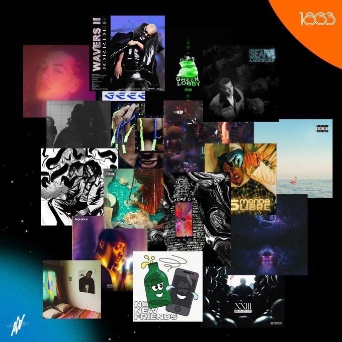 [THREAD] 2020 n’est pas une année faible en albums qualitatifs. En effet, nombreux sont les projets très bien travaillés avec énormément de créativité, mais vous avez sûrement dû en rater donc voila 20 projets a écouter d’urgence W/ @nvmptn_ 