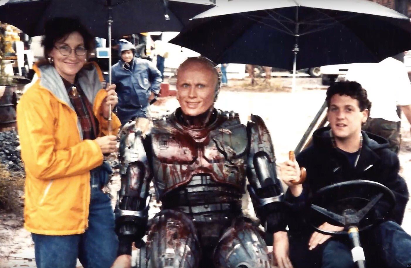 ROBOCOP behind the scenes. Happy Birthday, Peter Weller!     