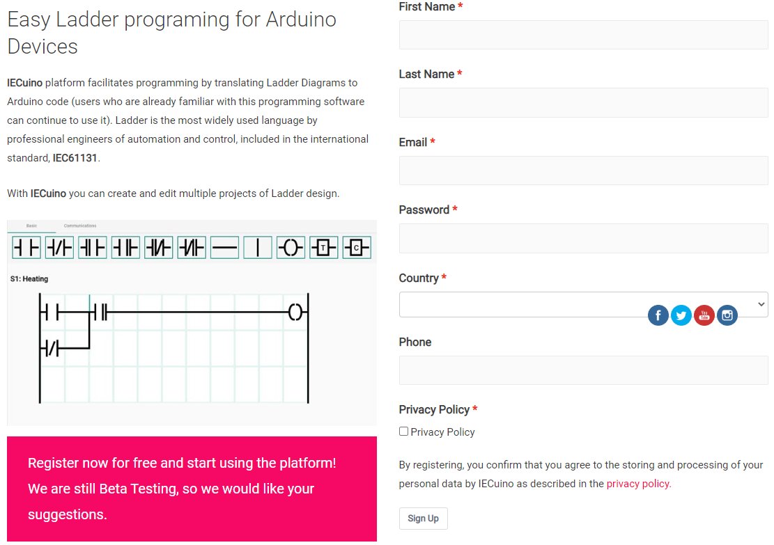 iecuino's tweet photo. IECuino platform facilitates programming by translating Ladder Diagrams to Arduino code (users who are already familiar with this programming software can continue to use it).
•
#arduino #arduinoproject #arduinonano #arduinoindonesia #programming #arduinoproject #arduinomega https://t.co/ip0du4RpQg