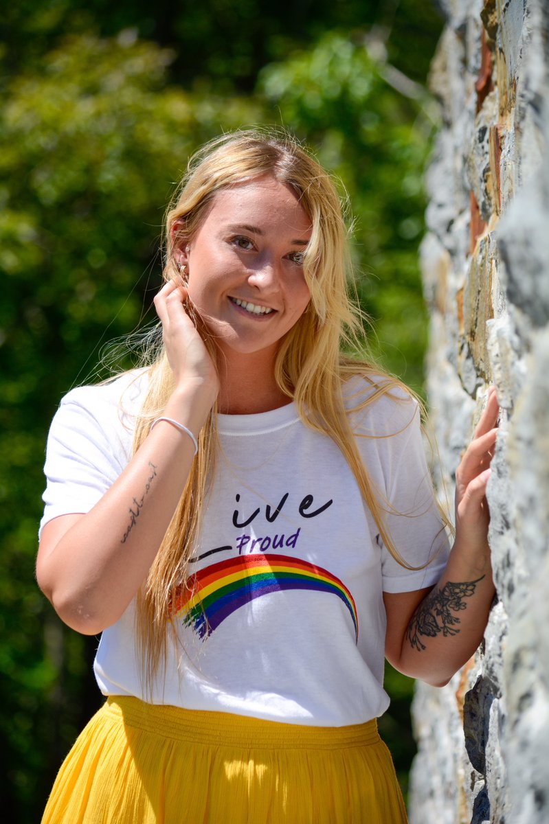 LiveApparel_Ca's tweet photo. Live Proud 🏳️‍🌈 Be yourself. Be authentic. 

Promo code “freetobeme25” will discount 25% off order so long as a Live Proud shirt is included. 

5% of all profit will be donated to mental health initiatives across Canada. 

https://t.co/uhTmnEQ19T

#pride #proud @SeamusORegan https://t.co/7tHpo55V2n