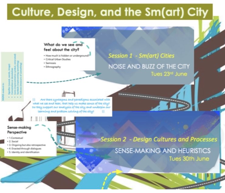 Looking forward to next week’s session on design cultures and processes in the city, and our provocation around sense making and heuristics. Come along <a href="/nap1963nicole/">Nicole Pierce</a> if you like