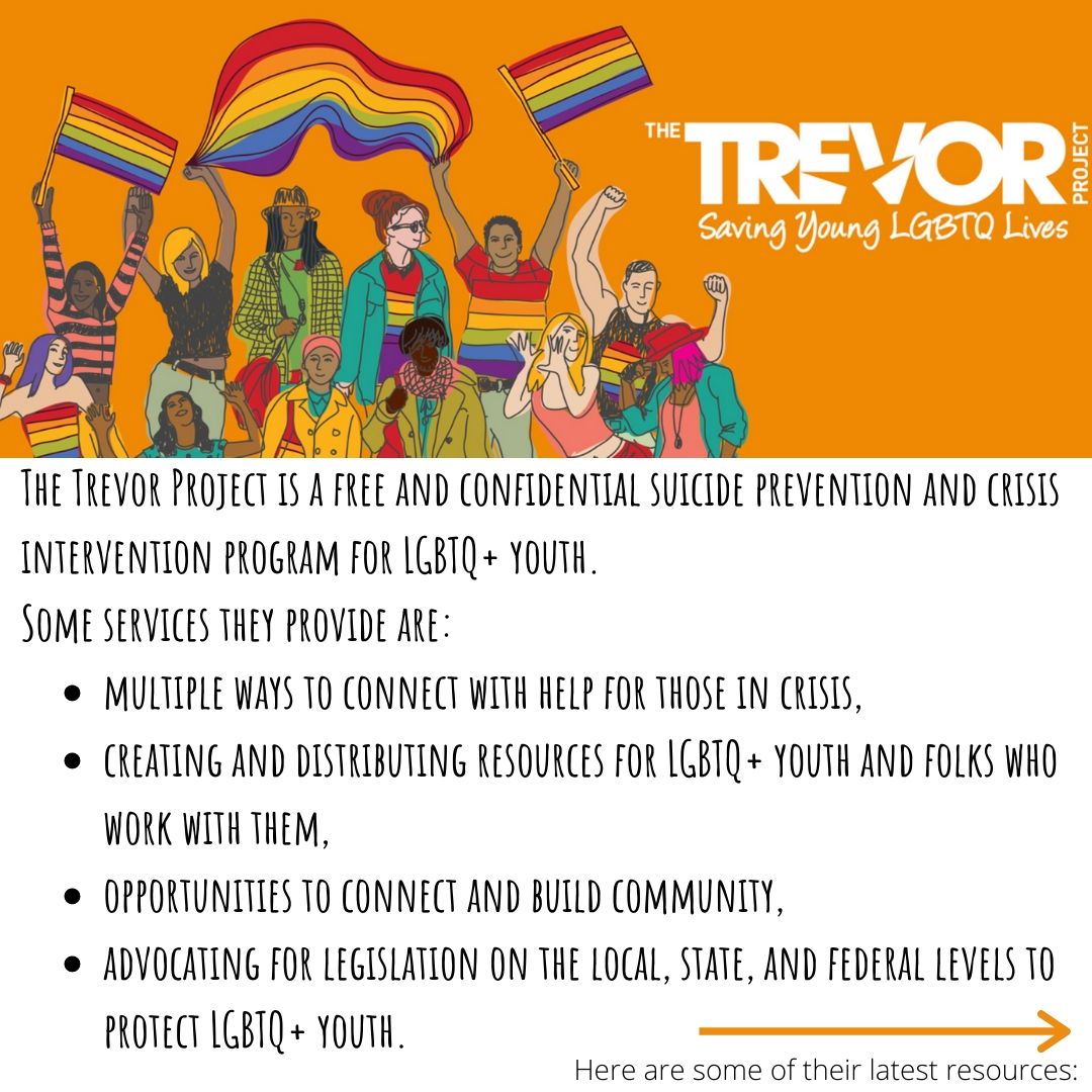 TIC_Camp's tweet photo. Today is our Pride Day for Camp OptimisTIC! In honor of Pride month, we are spending time today learning about the history of Pride and some fantasTIC role models who identify as LGBTQ+. 
We also wanted to share @TrevorProject as a great resource for LGBTQ+ youth! We see you! https://t.co/WlDv3my24B