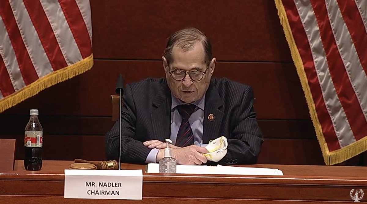  Here we go!House Judiciary Committee Hearing on “Oversight of the Department of Justice: Political Interference and Threats to Prosecutorial Independence.”1/