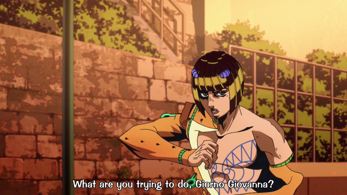 giorno watching bruno strip is a wholeass mood