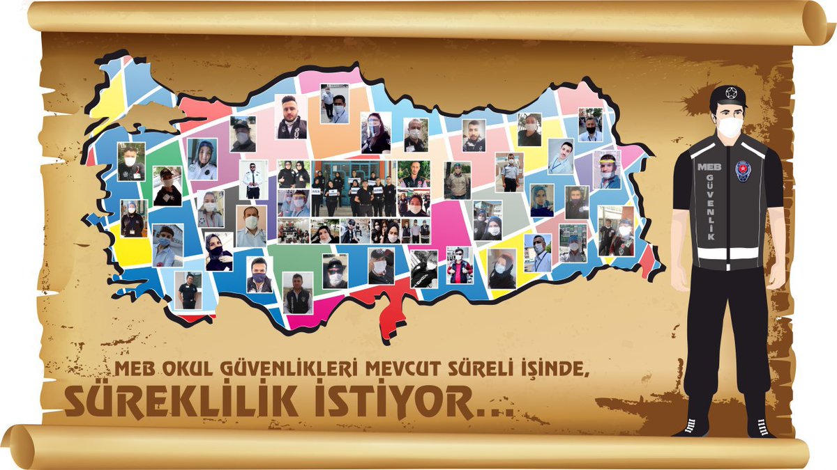 #geleceğimle ilgili endişelerim var. Üç gün sonra işsizim. Meb okul güvenlikleri çok sevdiği okullarından ayrılıyor. 30bin okul güvenliği sözleşme bekliyor. #okulguvenliksureklilikistiyor <a href="/ZehraZumrutS/">Zehra Zümrüt Selçuk</a> <a href="/ziyaselcuk/">Ziya Selçuk</a> <a href="/RTErdogan/">Recep Tayyip Erdoğan</a> <a href="/BeratAlbayrak/">Berat Albayrak</a> <a href="/suleymansoylu/">Süleyman Soylu</a> #MilliHesaplarBurda
