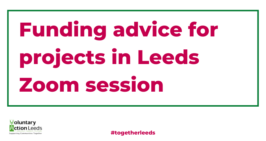 People's Health Trust's Active Communities funding- Zoom Session 25 June 1pm

Grants up to £40,000 to organisations supporting projects to make their community better places
FREE Zoom session discussing eligibility, how to apply &amp; questions

bit.ly/3eonOsx
#TogetherLeeds