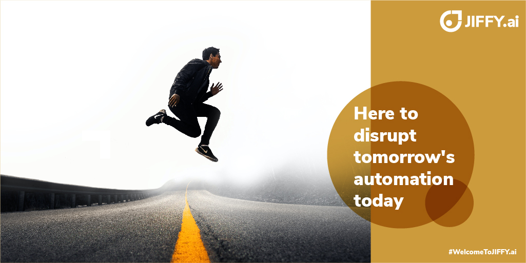 Jiffyai's tweet photo. We are here to disrupt how enterprises automate. Our revolutionary approach to app-based #automation, integrated with low-code/no-code development, will help you transform processes and unleash your team’s productivity and creativity.https://t.co/9z0CuwMC83
#WelcomeToJIFFY.ai #AI https://t.co/Z25bfv5bwp