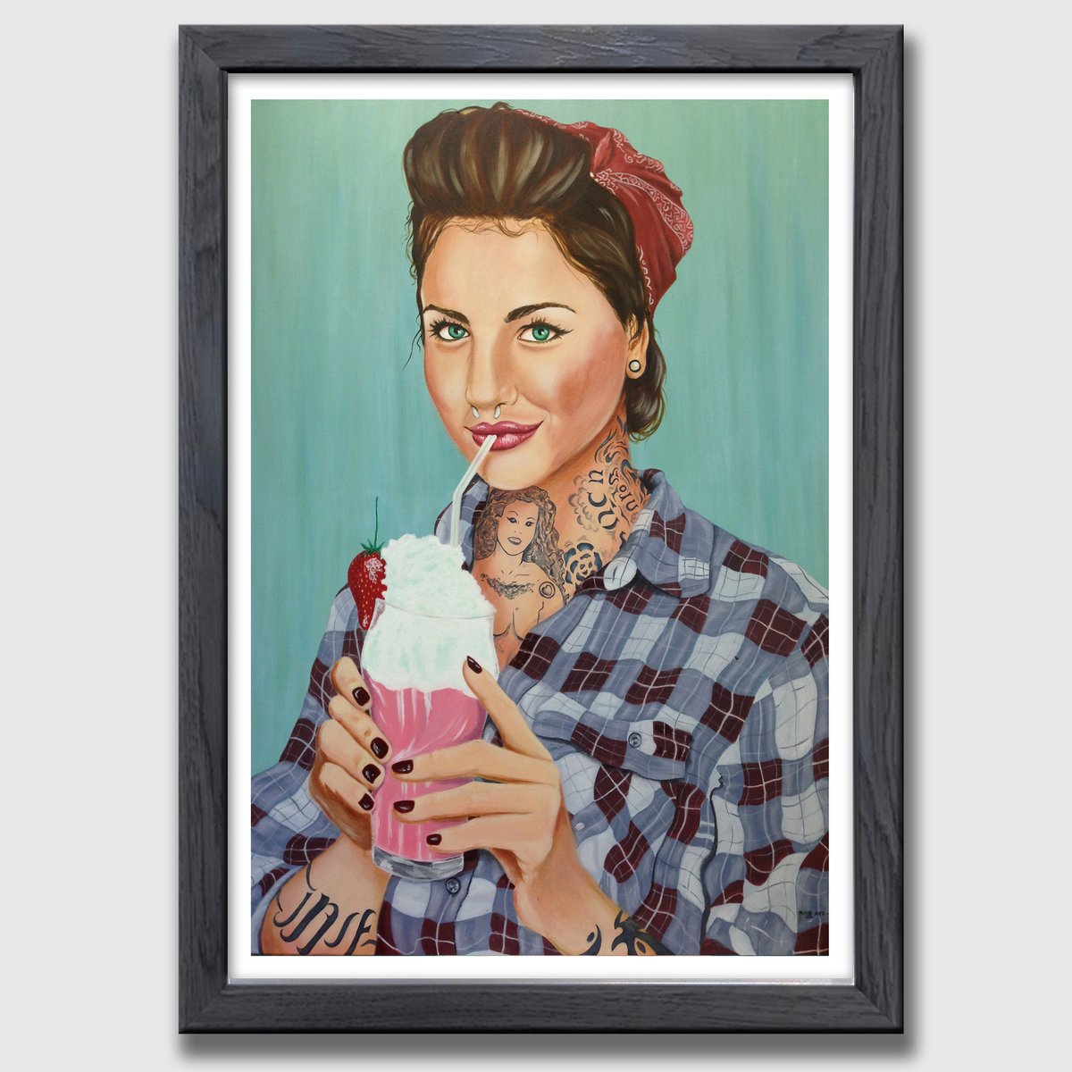 Shake Rattle And Roll. Limited Edition Print; Poster; Mullo Ar by MulloArt etsy.me/31jJfHc via <a href="/Etsy/">Etsy</a> 
#Print #contemporaryart #arte #oilpainting   #buyart #LimitedEdition #portrait #portraiture #LimitedEdition #independentartist #artcollectors #Wallart #homedecor #Art