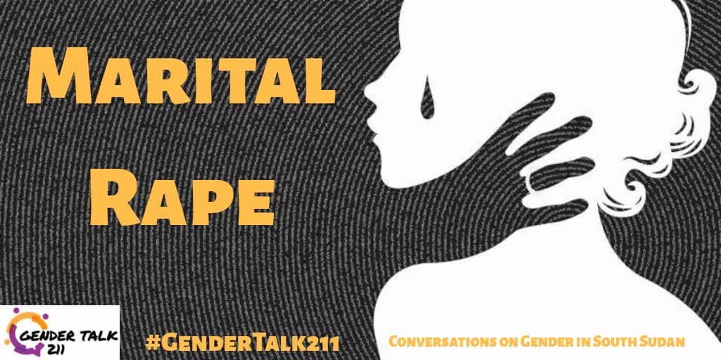 GenderTalk211's tweet photo. Hello good people! We are back today for another discussing centering around sexual and reproductive autonomy. Today we will be tacking the issue of marital rape. #GenderTalk211 https://t.co/8j9loHOmQr