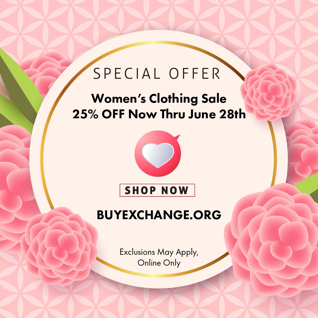 Attention ladies, and those who want to get something special a lady in their life. #WearExchange #ExchangeStrong #ExchangeFits BuyExchange.org