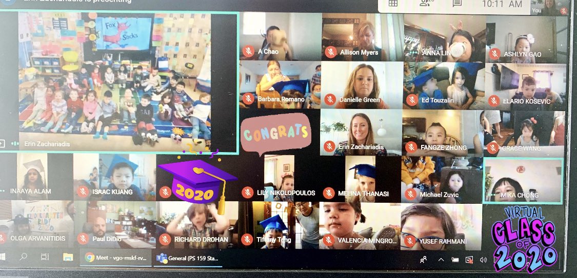 MrsZachariadis's tweet photo. Congratulations to the amazing, hard-working students of K-217! What an honor it was to be your teacher this year. We are so proud of you! 👏🏼 Thank you for joining us in our virtual stepping up ceremony! ❤️ @DGreen159 @PS159_Q @A_Principal159Q https://t.co/3wFcRpNypW