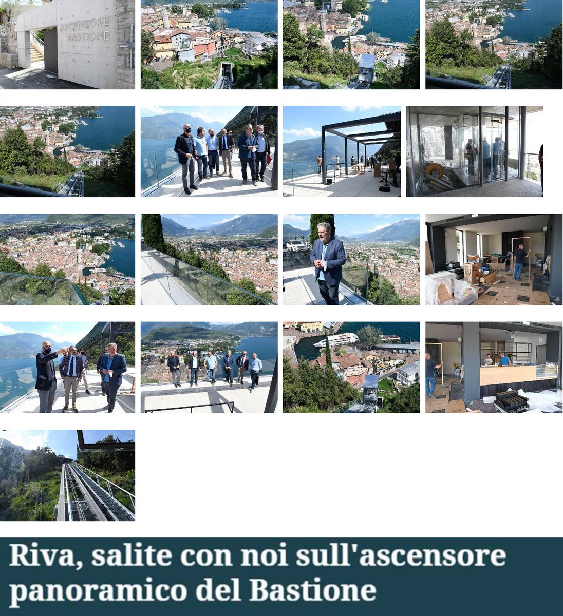 InclinedLifts's tweet photo. #SCHRÄGAUFZÜGE #GARDASEE
#RivaDelGarda #Inclinator #InclinedLift #AscensoreInclinato 
#OpeningSoon https://t.co/D0Est9fVPC