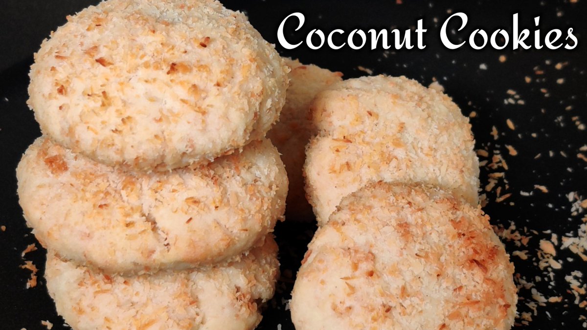 For detailed recipe 👇
youtu.be/V3qlh_6PK9k

#Coconutcookies #coconut #cookies
COCONUT COOKIES Recipe without Oven | Easy Coconut Cookies Two Ways | NoOven Eggless Coconut Cookies😋

If you like my video don't forget to Subscribe to my youtube channel👍