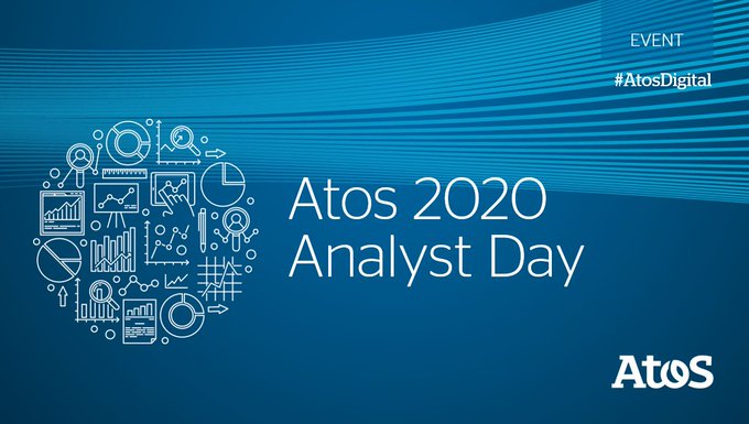 Great 1st day at the fully digital Atos 2020 Analyst Day! Thanks to all...