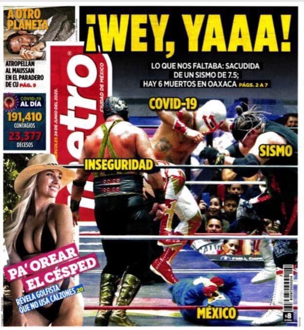 UnComunicologo's tweet photo. - ¿Seguro que va a dejar al becario hacer la portada de mañana?

- Claro, es joven trae ideas frescas ¿Qué es lo peor que podría pasar? https://t.co/LJyiZcXA4T