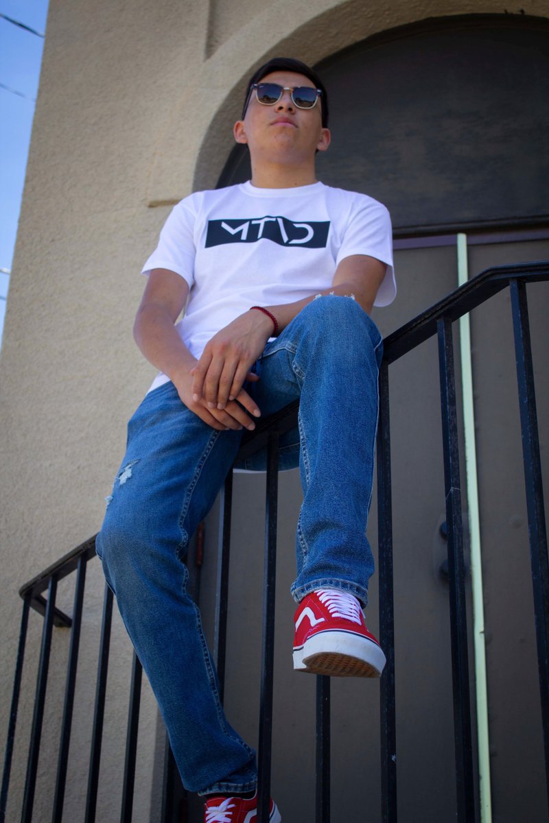 MtvdCo's tweet photo. Remember our Box Logo Tee? It’s back in short sleeve style! Available on our website and DM for $15! Ask @GuyitoSuave what he thinks 🔥#NeverSettle #StayMTVD https://t.co/RhfCjc6hju