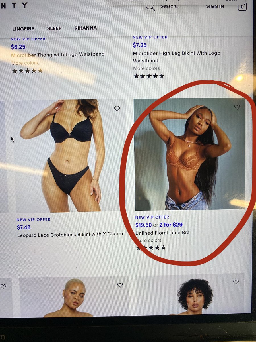 I was on the  @SavageXFenty website yesterday and I found myself scrolling but clicking the products that had lifestyle images MORE than the ones with studio images.