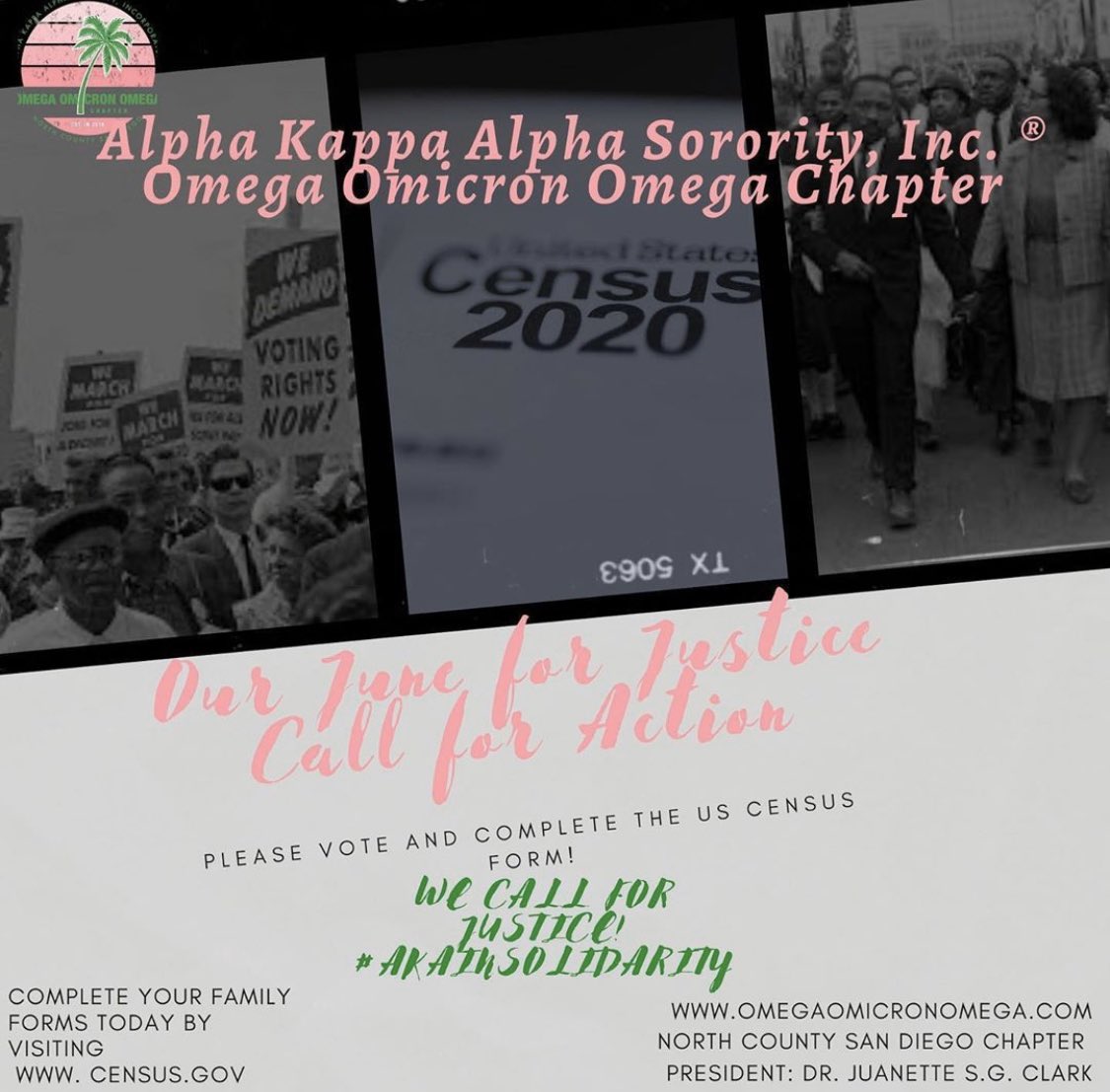 oooaka1908's tweet photo. Alpha Kappa Alpha Sorority, Inc. Omega Omicron Omega Chapter is proud to encourage all of our social media family and friends to please vote on Election Day and complete the US Census for you and your family today!  #AKA1908  #alphakappalpha #omegaomicronomega #AKAFWR #vote https://t.co/PEim35OrR6