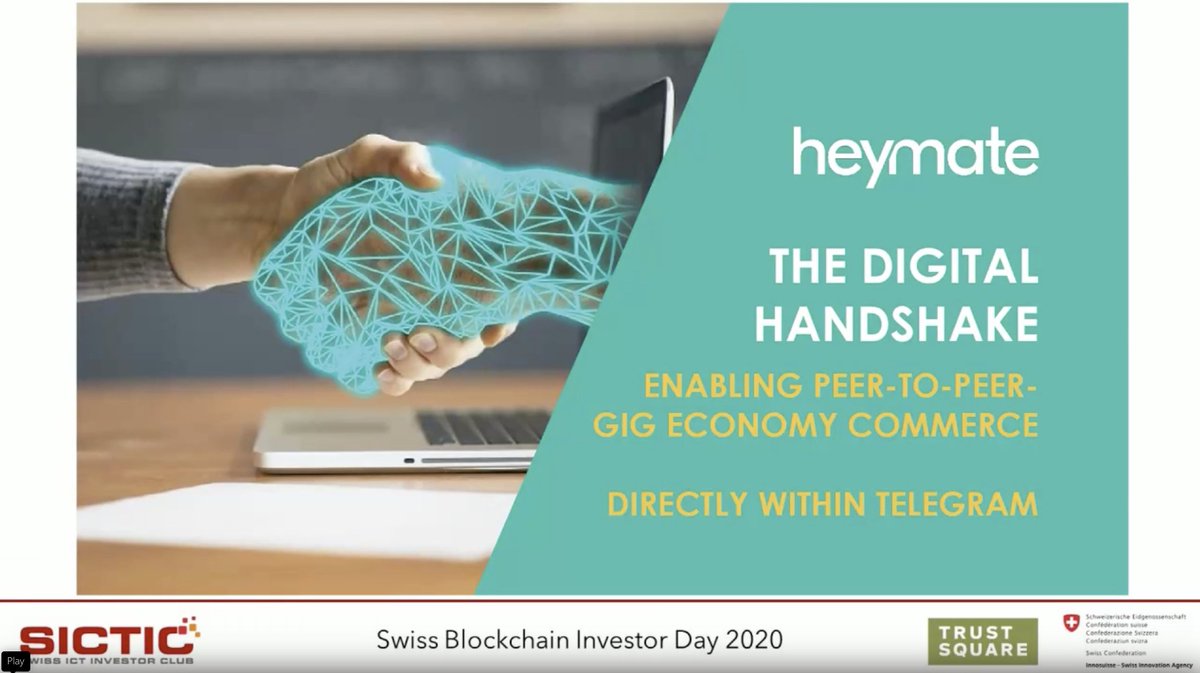 sictic_ch's tweet photo. All six #blockchain startups have successfully pitched for #investment today. The Q&A sessions were very insightful! We wish all blockchain #startups successful #funding rounds. Thanks for joining everyone. Have a nice virtual apero w/ good conversations! #SBID20 #blockchainday https://t.co/ea8krArk53
