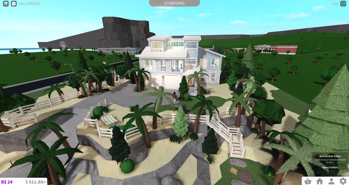 How To Build A Modern Mansion In Bloxburg 20k