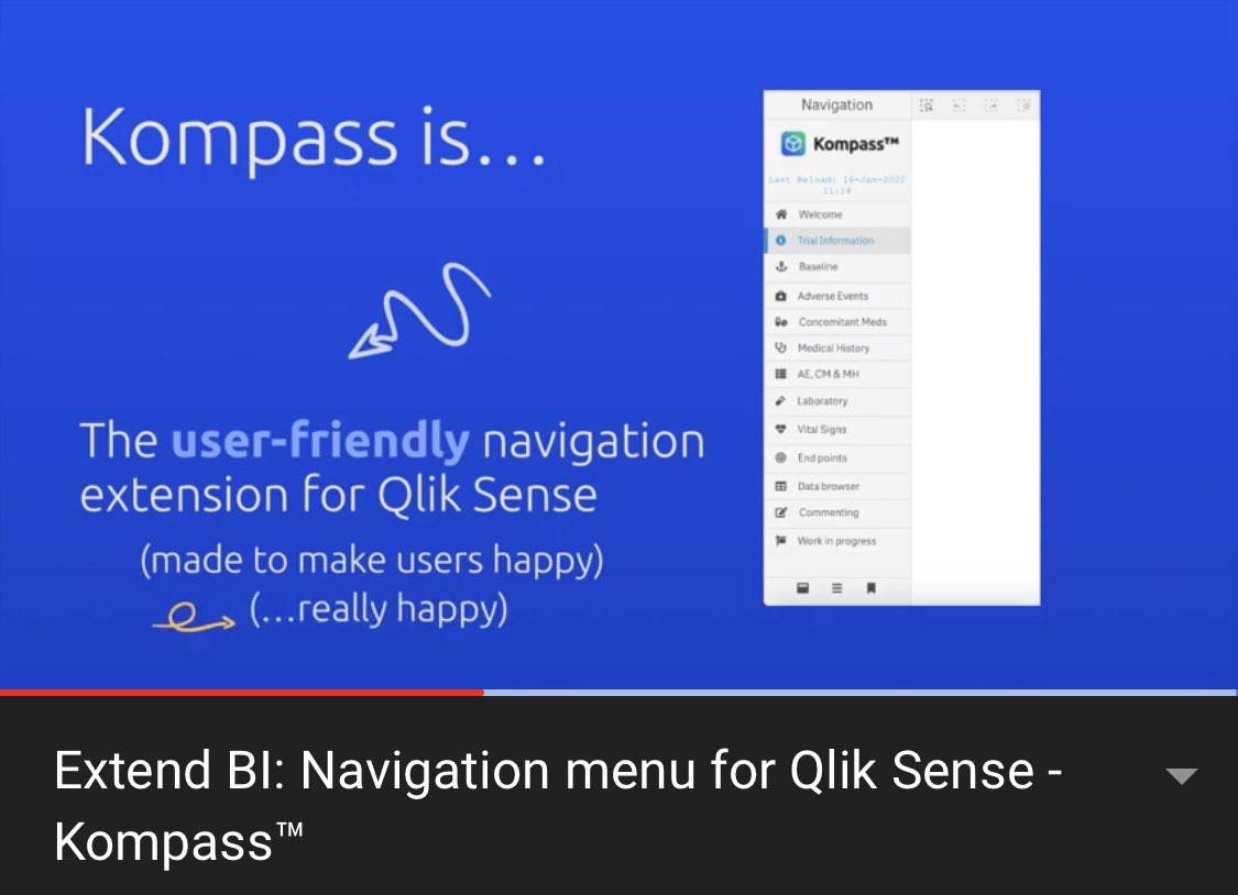 ExtendBIDotCom's tweet image. 👏🏼You’ll find this hot new video from us at the #QlikWorld booth for extensions! 👏🏼 

youtu.be/UiqaFsydCC8