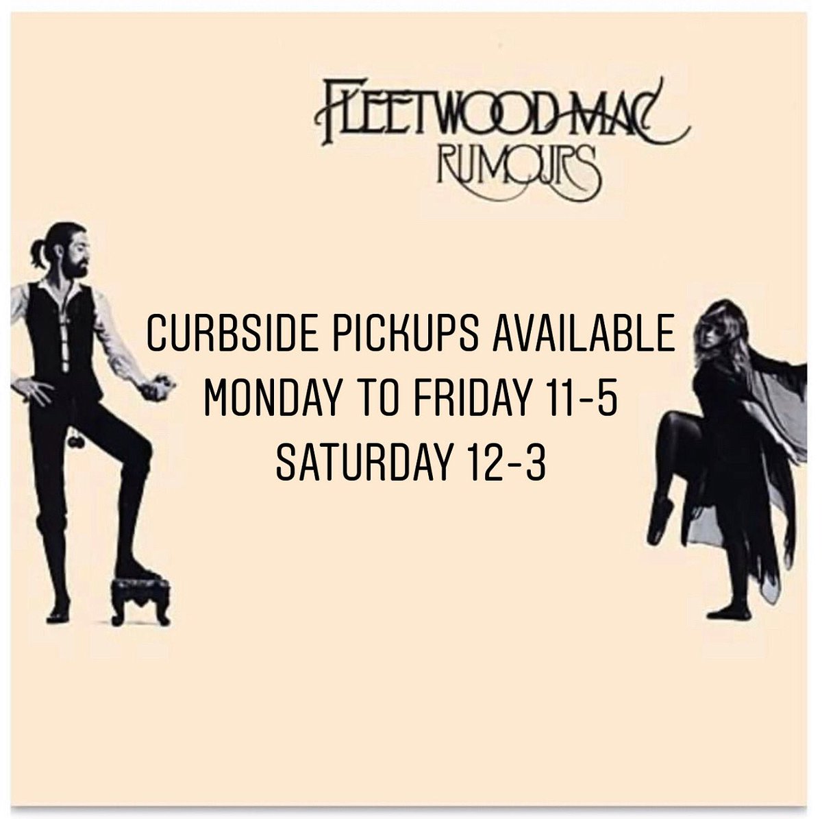 mindbombrecords's tweet photo. We are now open Monday to Saturday for curbside pickups! Hopefully our shop will be fully opened in the coming weeks🤞Thank you for your patience.
#mindbombrecords #downtownstc #keepthecorealivestc #pickupstc #stcatharines #ourhomestc #loverecordstores https://t.co/uWfTceD6cu