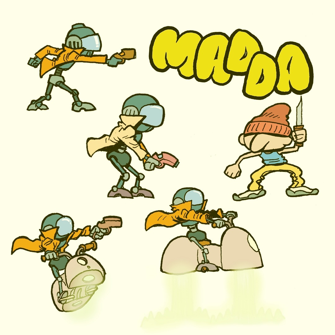 manchado_luis's tweet photo. Madda. Design. #illustration #luismanchado #characterdesign #characterconcept #gamedev #gamedesign #indiedev #indiegame #bycomb #gameart https://t.co/CkiKzUuGt7