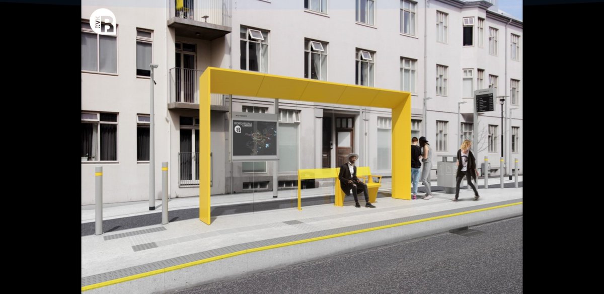 Verðugur sigurvegari í samkeppni um götugögn Borgarlínu. 

Þetta er framtíðin. Lifa, ferðast og njóta!