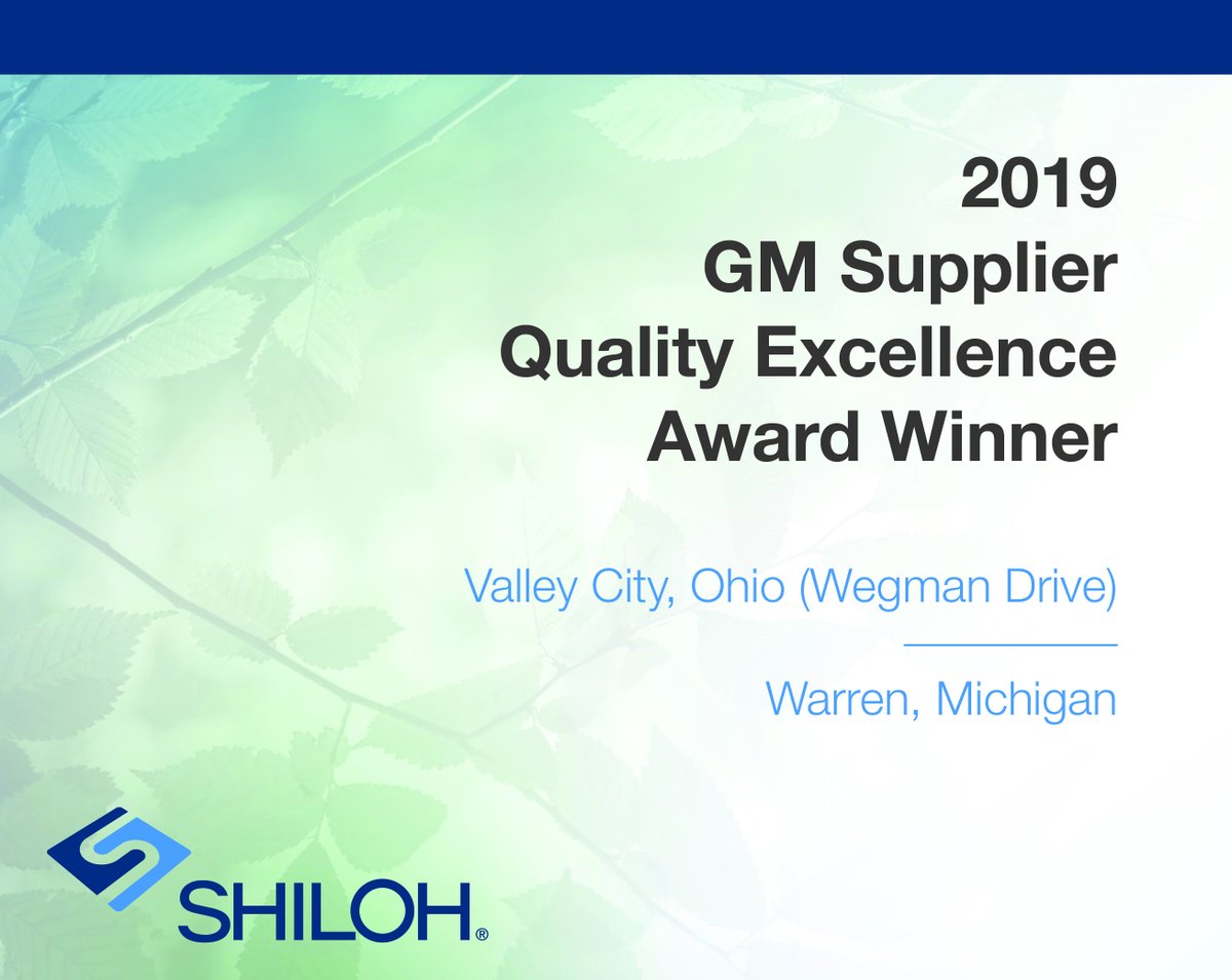 Shiloh Industries tweet media