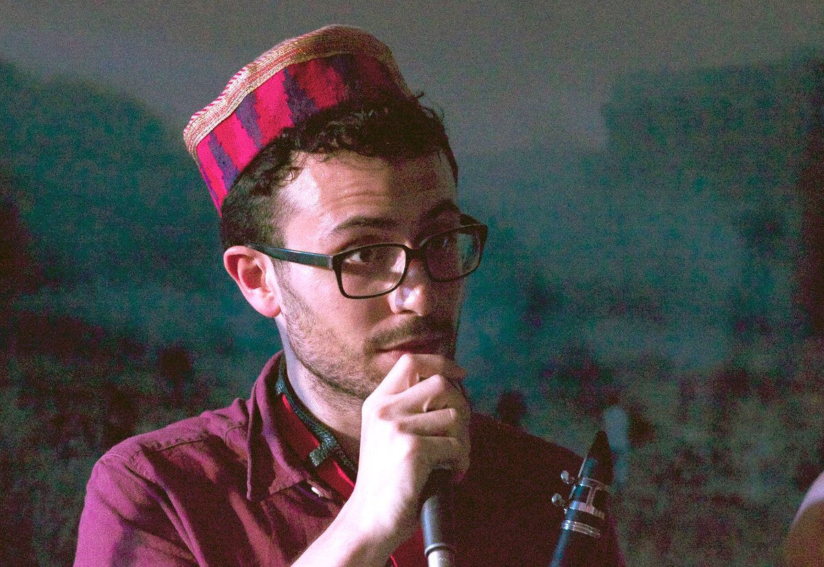 makingtracks's tweet photo. Our third Making Tracks 2020 Fellow is Daniel Gouly!
Daniel (UK) is a clarinetist, educator and electronic music composer performer, specialising mostly in Jewish music and other traditions from Eastern Europe and the Mediterranean.
#makingtracks2020 #DanielGouly #clarinet https://t.co/6qcjPjbg96