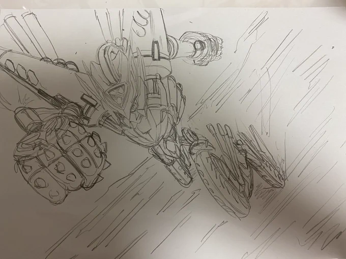 殿堂入り記念で描いたレッドゾーンZ 