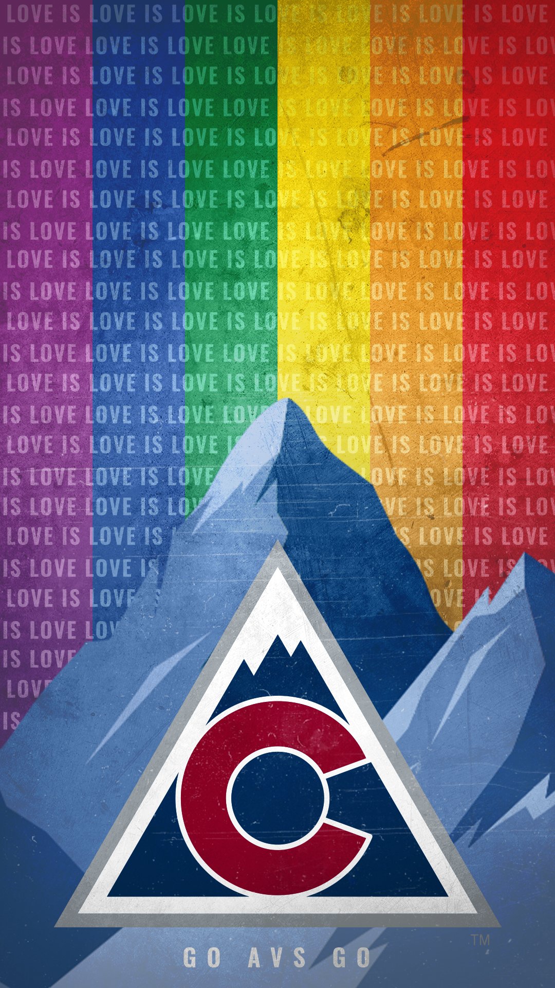 Colorado Avalanche on X: Wear your pride on your lockscreen!  #HockeyIsForEveryone #GoAvsGo  / X