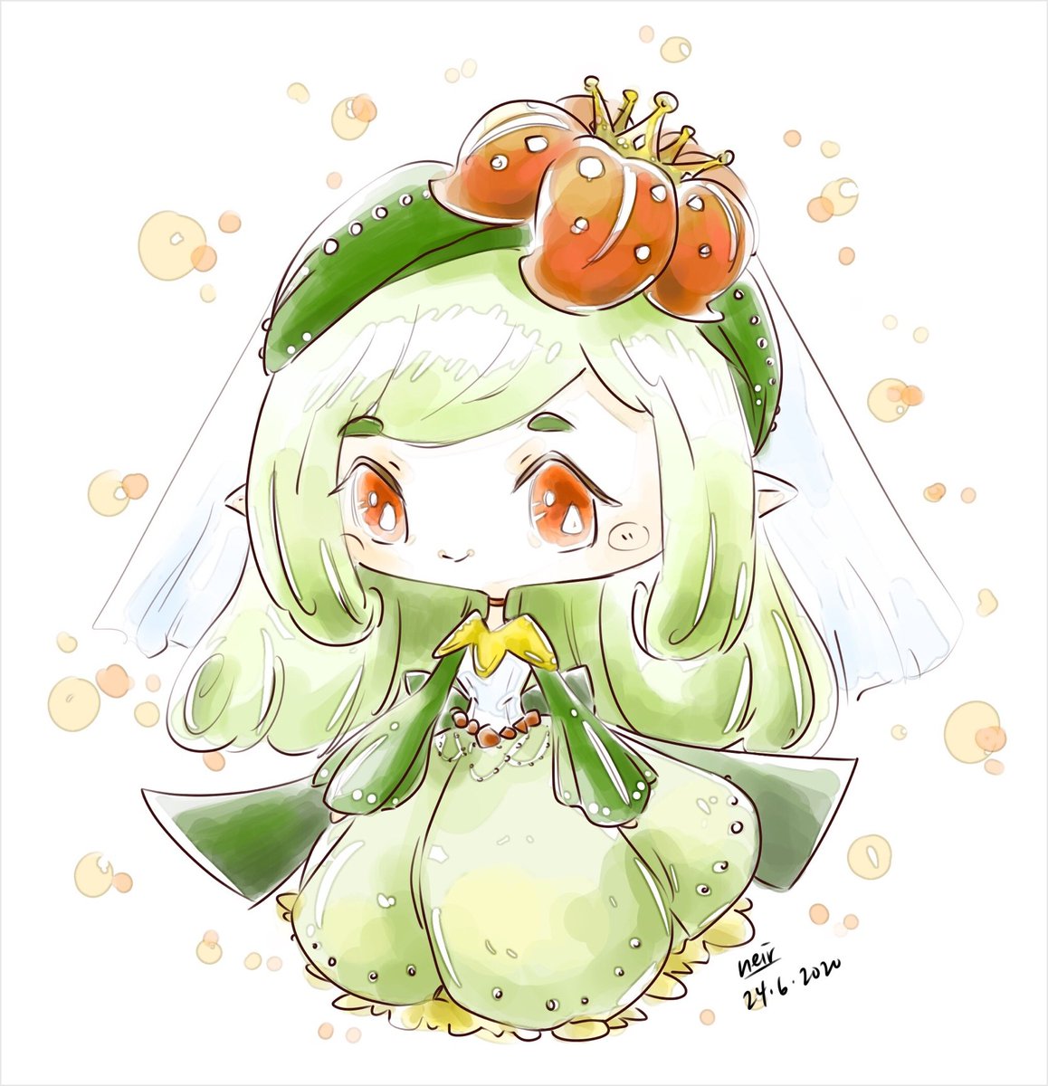 Neir N2y ゼルダ無双厄災の黙示録 ドレディア ポケモン ポケモン擬人化 Pokemon Lilligant Pkmngijinka