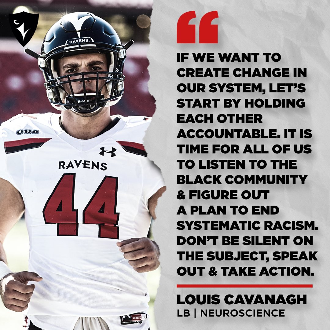 CURavensFB's tweet photo. More words from our Ravens Family 🖤 #BlackLivesMatter https://t.co/RyLV2NRrJ7