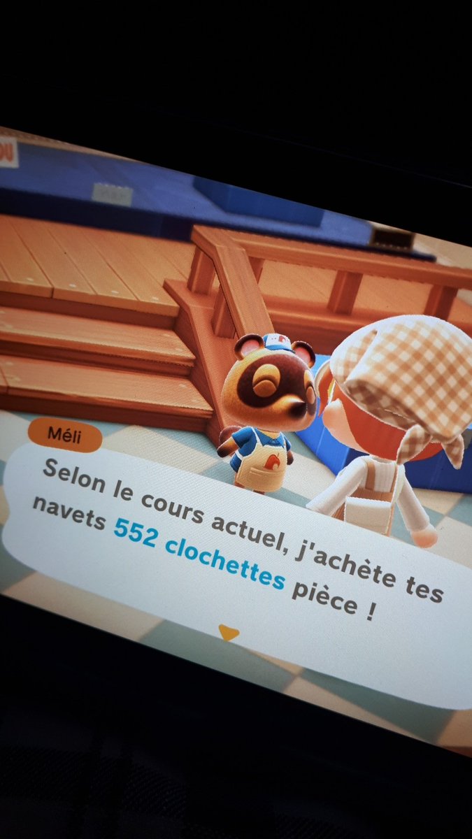 acnhpc's tweet photo. Hello ! My turnips price is still 552 bells! Dm for the dodo code, tips are appreciate :D
#turnipprices 
#AnimalCrossingNewHorizons https://t.co/1wWqRNNEMU