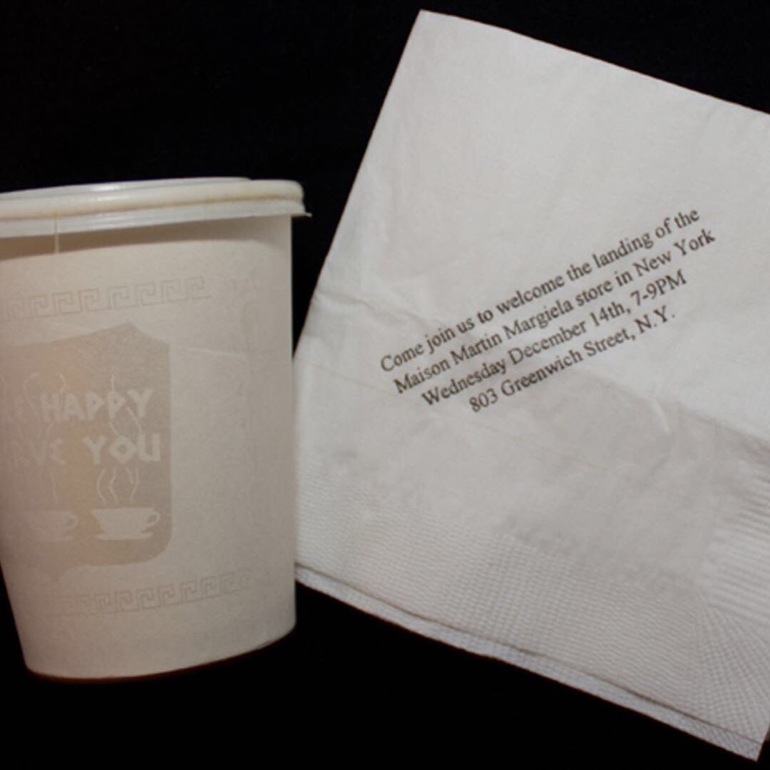thatssohaute's tweet photo. maison martin margiela invitations https://t.co/L2unNgpzep