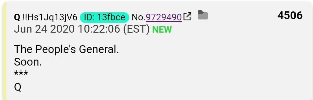 58. .  #QAnon Congratulations  @GenFlynn &  @SidneyPowell1!   https://twitter.com/DocRock1007/status/1275804205463359490?s=20