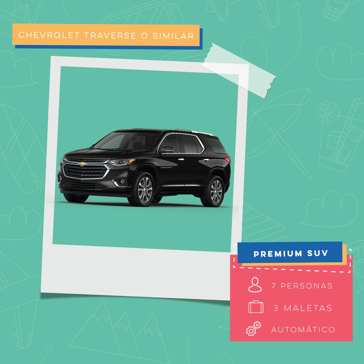 Si estás planificando un viaje a tu casa de playa y tienes una familia grande, te recomendamos nuestra categoría Premium SUV que cuenta con una capacidad de hasta 7 personas. Esto la convierte en la opción más cómoda y versátil para llegar a tu destino. #AlamoRD