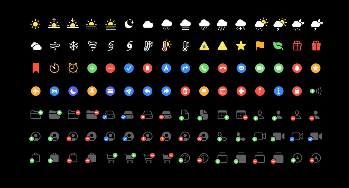 App tinting will be a pretty big deal. Even on Big Sur, every app have their own highlight/brand colors. Also, SF Symbols 2 will have multiple colors, usable on all Apple platforms for free with a single line of code.