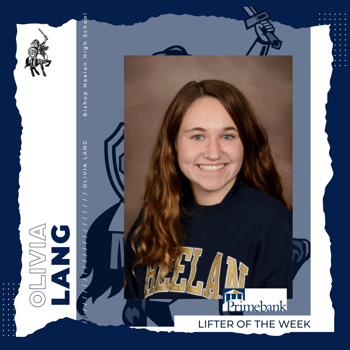 Congratulations to last week's Female Lifter of the Week, Olivia Lang! Keep up the hard work! #RollPride 
<a href="/TheWePride/">Pride Performance</a>
