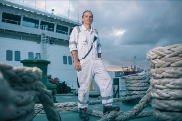 Rodrigo, Chief Officer, found his home onboard our the #AfricaMercy.
"I feel very connected to the mission and I feel what I do actually makes an impact." See how you can use your skills to strengthen healthcare systems with <a href="/MercyShips/">Mercy Ships</a> at buff.ly/2YKOH3e.