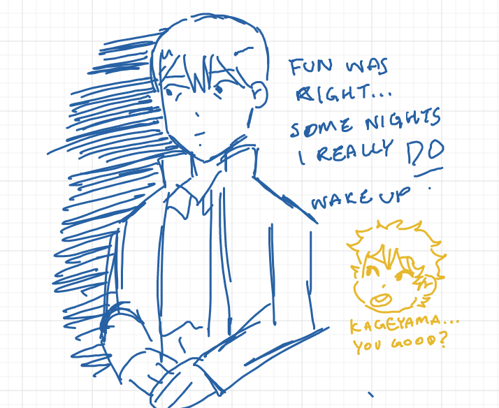 kagehina snippets that i adore so much and made me laugh today ???
( @moonbieee your hinata is so adorable i wanna squish him)
