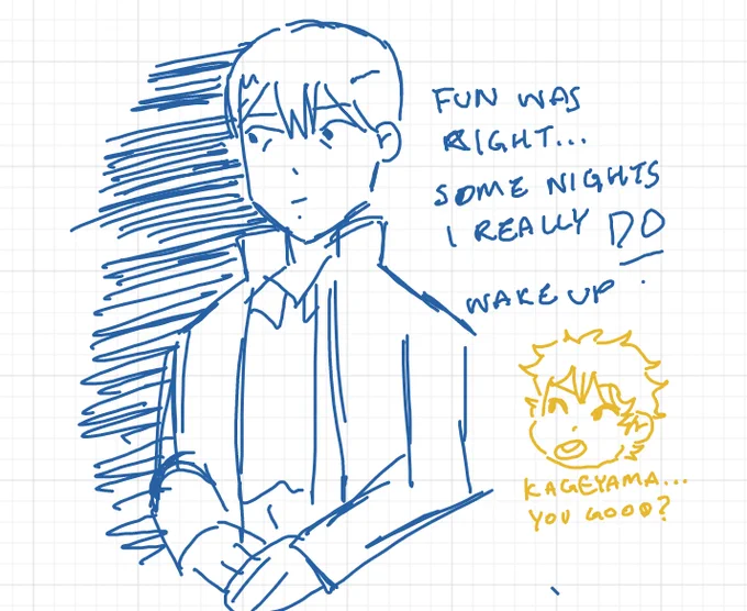 kagehina snippets that i adore so much and made me laugh today ???
( @moonbieee your hinata is so adorable i wanna squish him) 