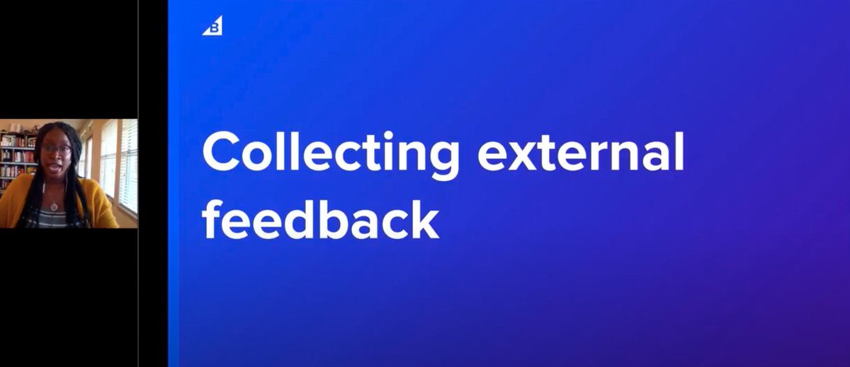 APItheDocs's tweet image. Now @uwikaiddi is sharing tips on how to collect feedback from external users to improve your #APIdocs
💡 create a singular place where you collect feedback
💡 establish online community presence
💡 work with a developer advocate
💡 create personas to keep different users in mind